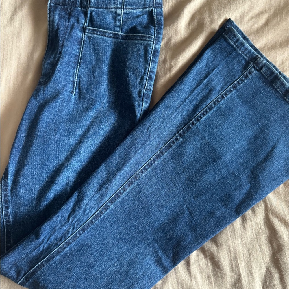 Maurices Dark Blue Flare Jeans - Picture 2 of 2